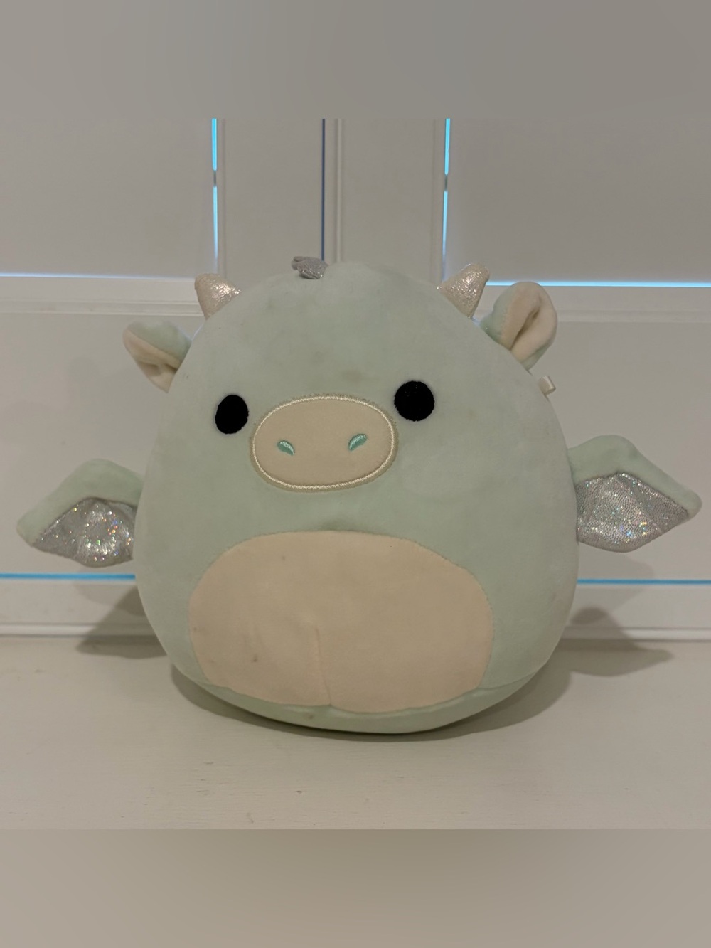 Squishmallows Drew The Mint Green 7” Dragon Plush